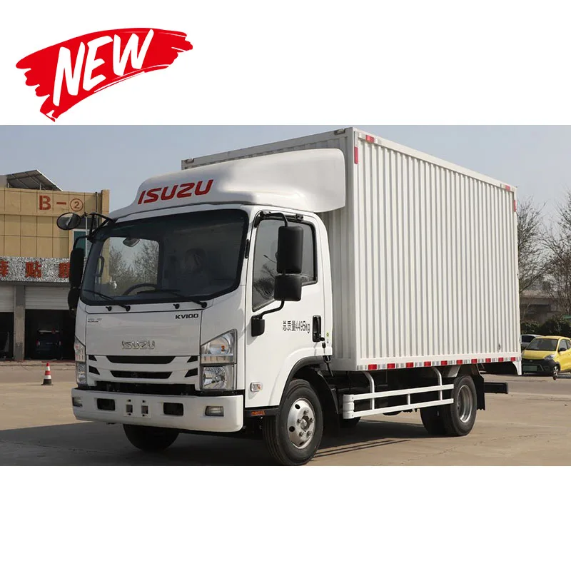 Mini Light Cargo Trucks Cheap LHD  isuzu truck Van car Light Cargo Truck Made In China