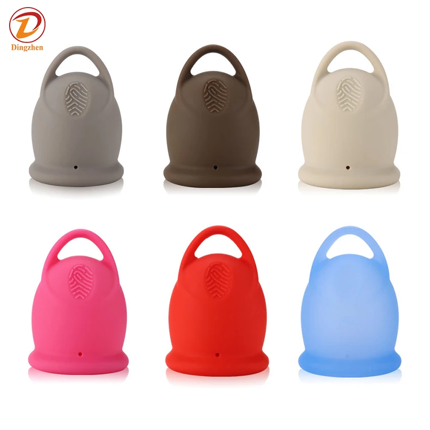 Wholesale Lady Menstrual Cup Silicone Coupe Moon Period Copa Menstrual Cup Accessories Medical Grade Silicone Menstrual Cup