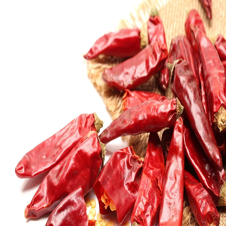 Guochen New Crop Spicy Dried Chili Super Hot Enlonged Hotpot Seasoning Pepper Red Dry Chili Flakes, Powder and Whole Dry Chilli