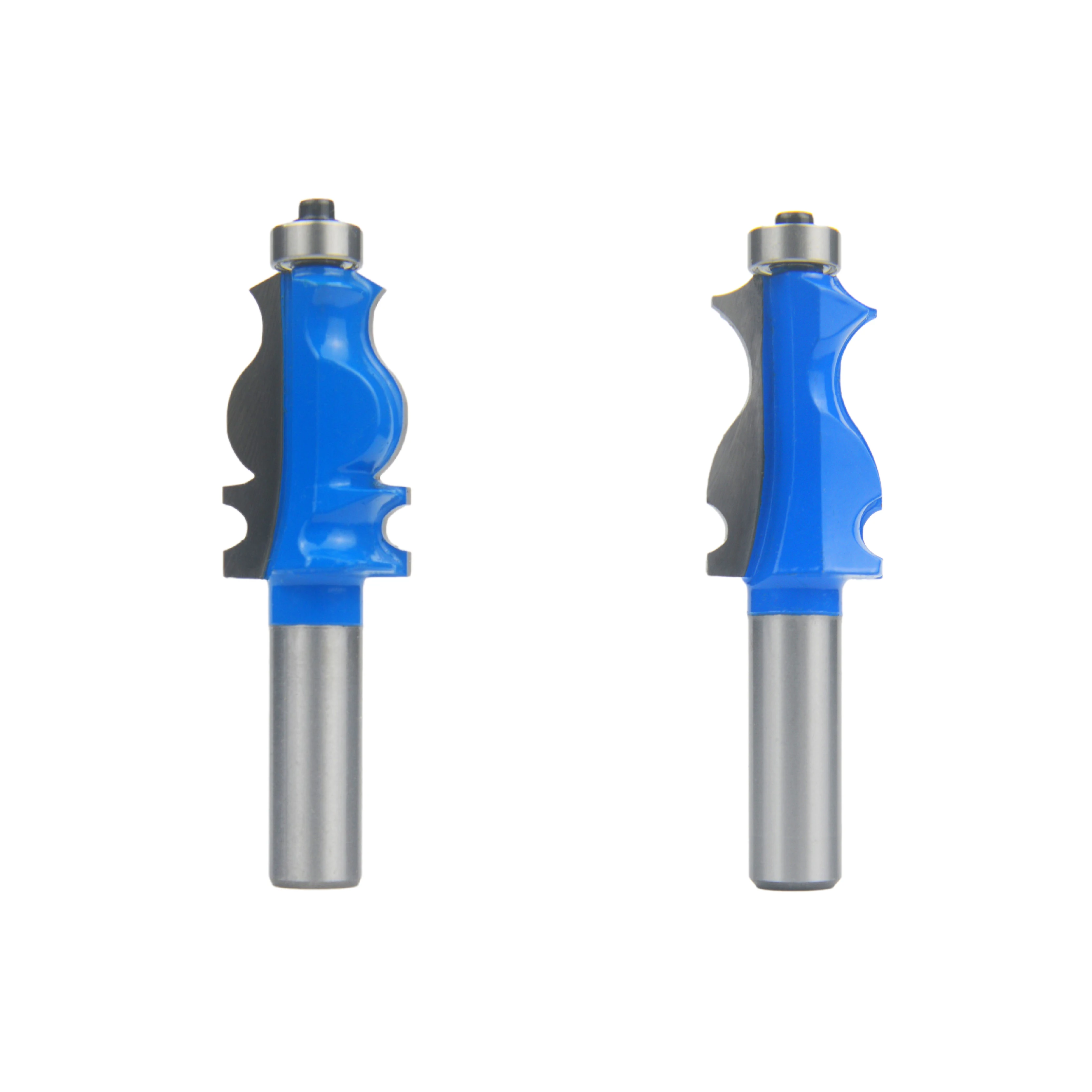 Fish Handrail Router Bits set Milling Cutter Solid Carbide End Mills CNC Router Bit for Wood Tungsten Steel Router Bit
