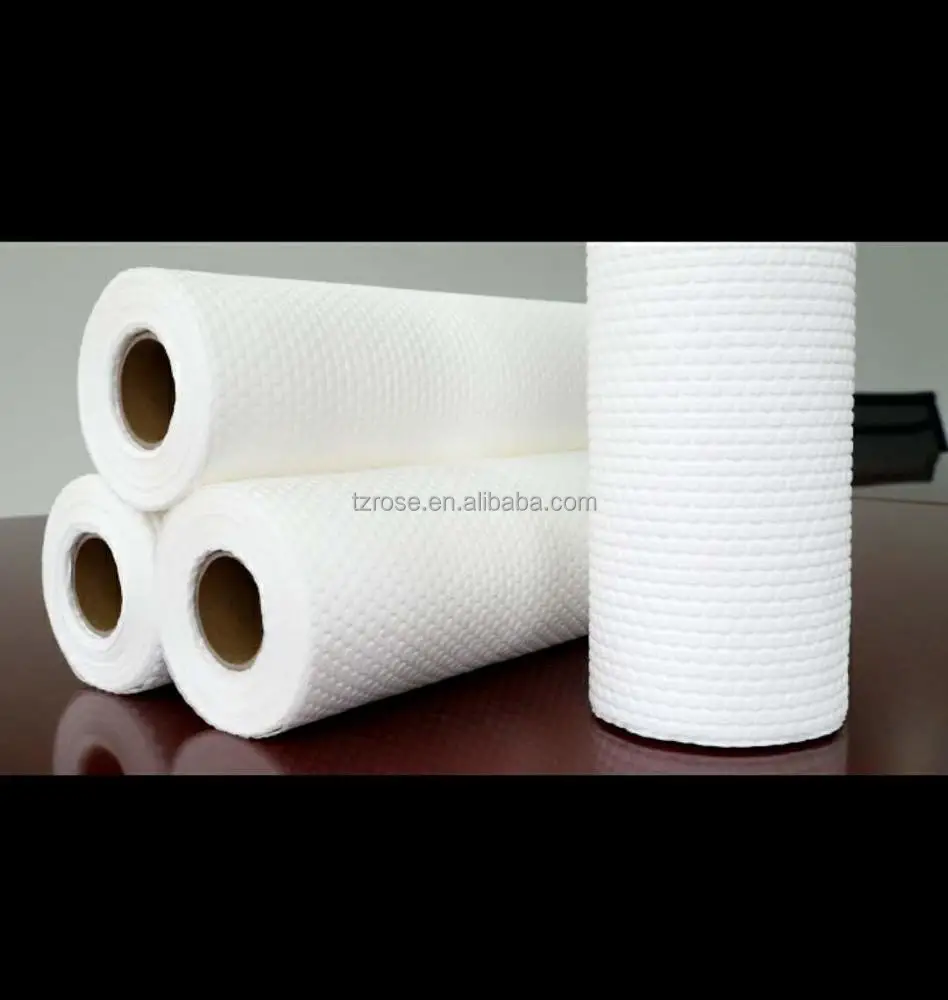 Полипропилен дерево целлюлоза с тиснением нетканый спанлейс