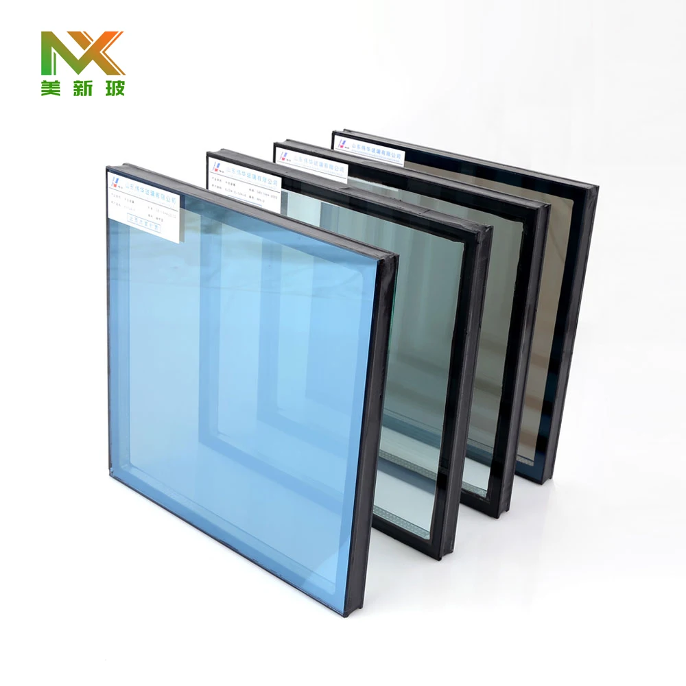 Top Quality Clear Colorful Double Glazing Insulated Tempered Glass for Building China factory