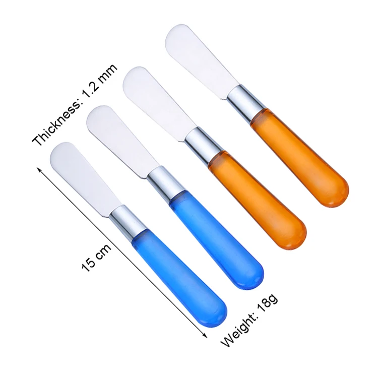 High Quality Plastic Handle Cutlery Reusable Portable Kid Stainless Steel Cutlery Set Flatware