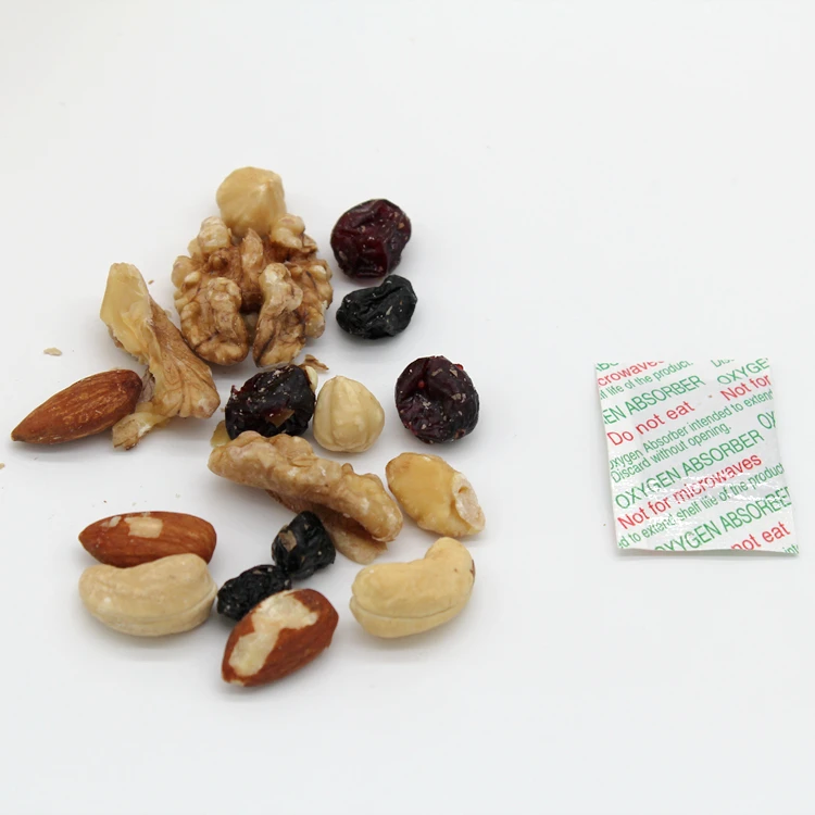 Железная пудра, пакеты для поглощения кислорода для орехов кешью, производитель говядины, джерки, сушеная свинина