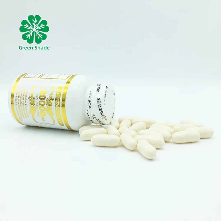Customize Your Label 20000mg Glutathione Powder Collagen Capsule Pills L-glutathione Skin Whitening Softgel Capsule