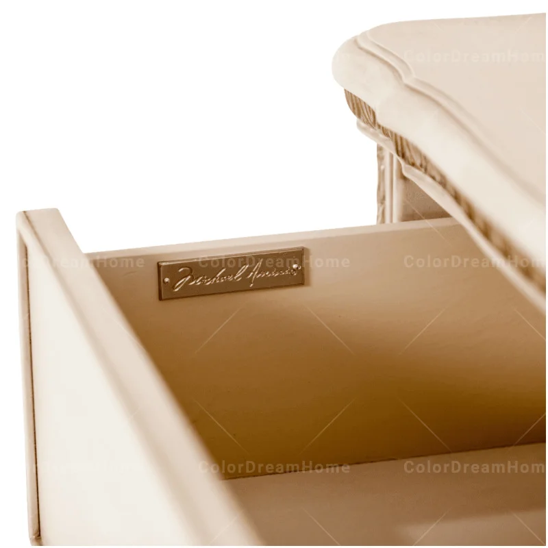 High-end American classical furniture bedroom antique classic solid wood European chest of 5 drawer