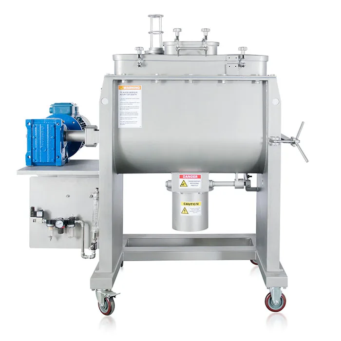 High Efficient Horizontal Ribbon Blender for Pharmaceuticals / Chemicals Material Mixture