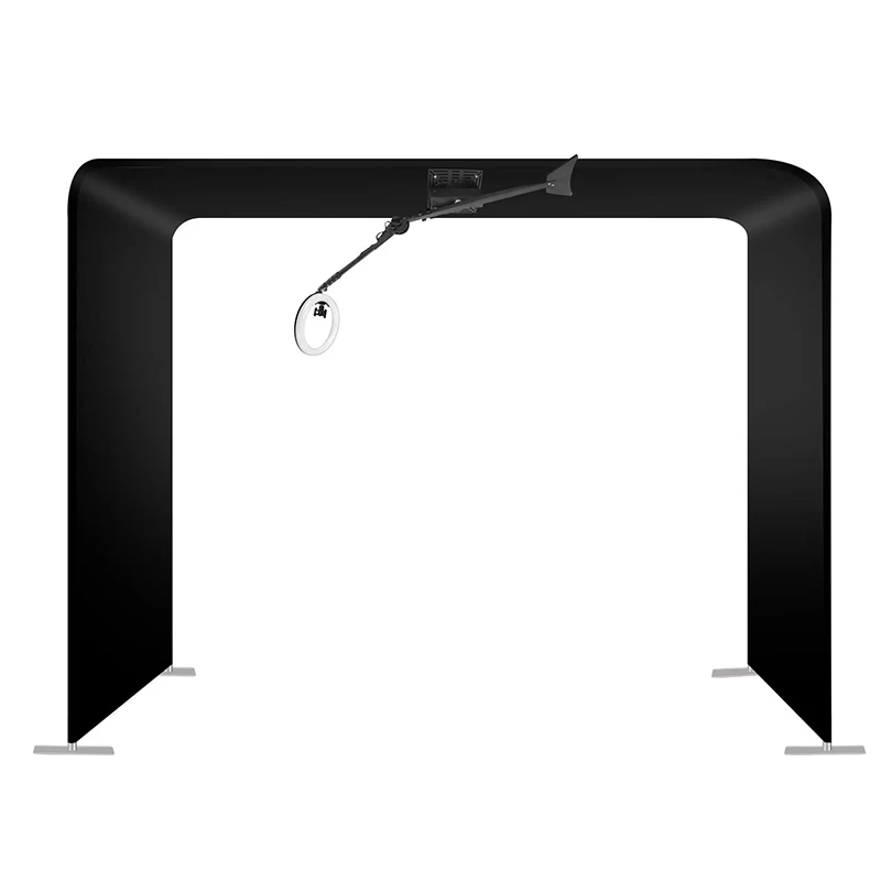 Danda 360 selfie machine spinner holding smart phone ipad screen for open air fashion show