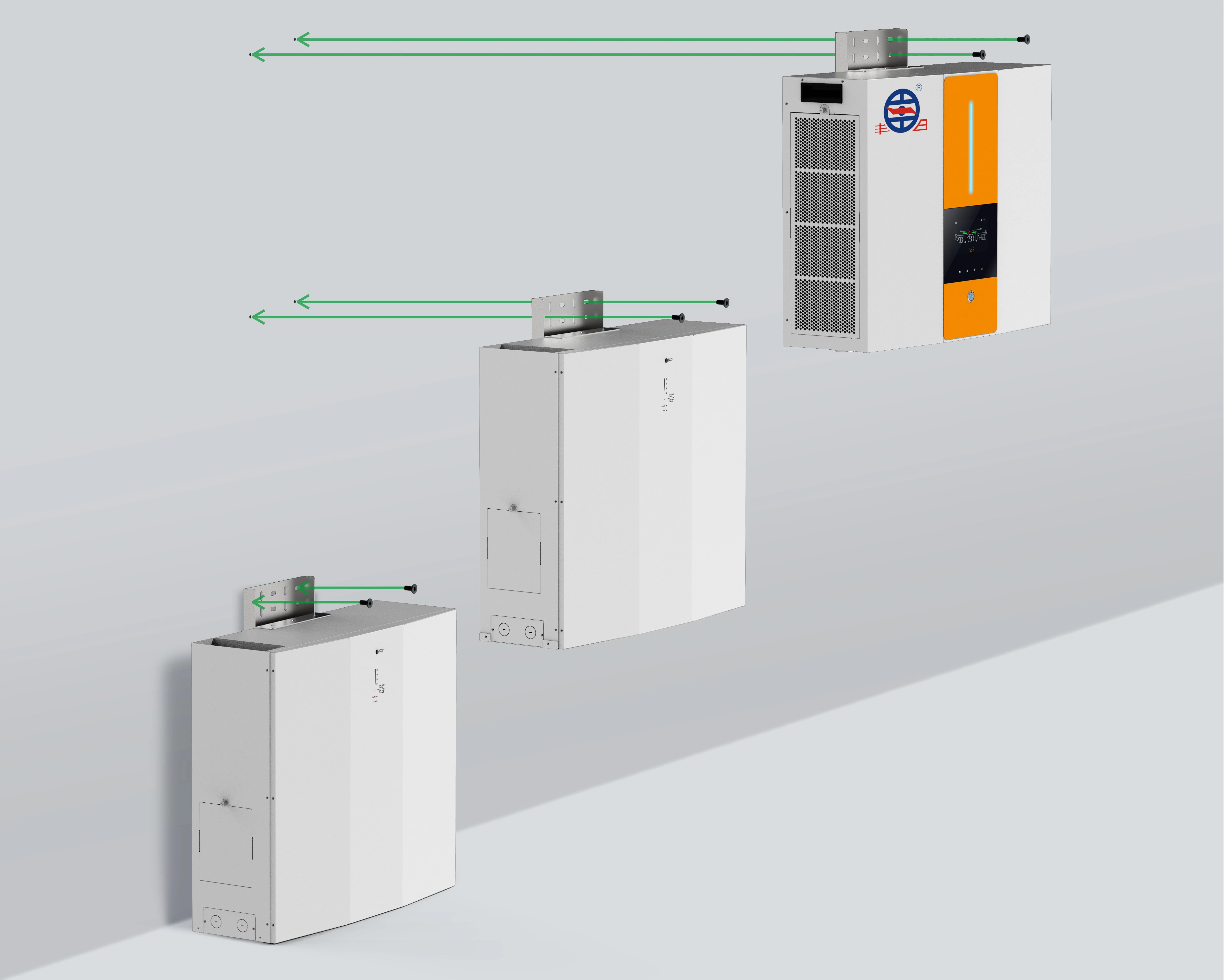 High quality battery pack with inverter RS485 CAN 48V lithium-ion batteries power energy wall all-in-one ESS