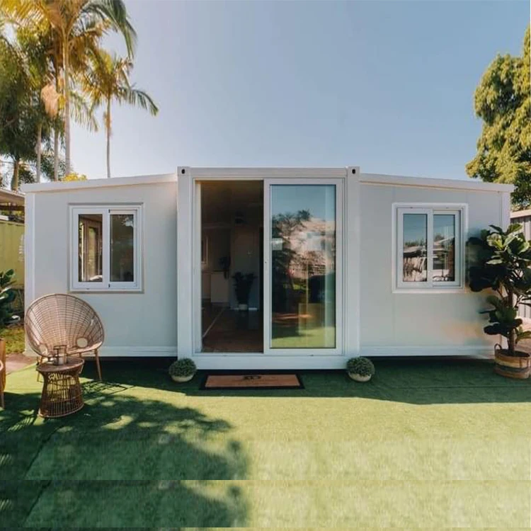 High Quality Modern New Mall 3-Year Customized Office Prefab Expandable and Foldable Container House with Bathroom