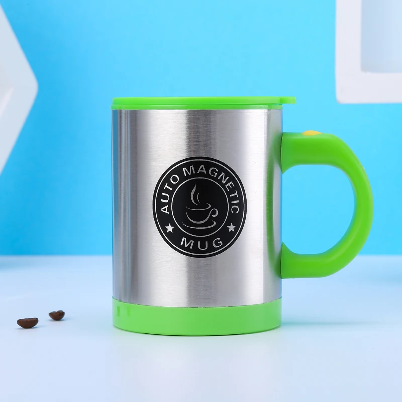 Automatic Self-Stirring Electronic Coffee Mug Stainless Steel 400ml Capacity Direct Drinking Living Room Gift Cup