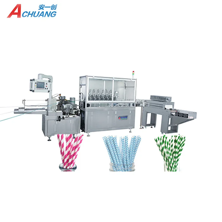 Пользовательские одноразовые прямые соломы для питьевой Экологичные Зеленый Черный бумага питьевой соломы машина