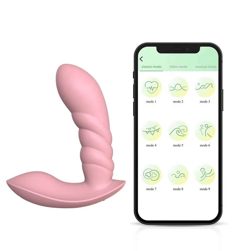 App Wearable G Spot Dildo Vibrators Adult Sex Toys Remote Control Panty Clit Mini Vibrator Rose Dildos Sex Machine