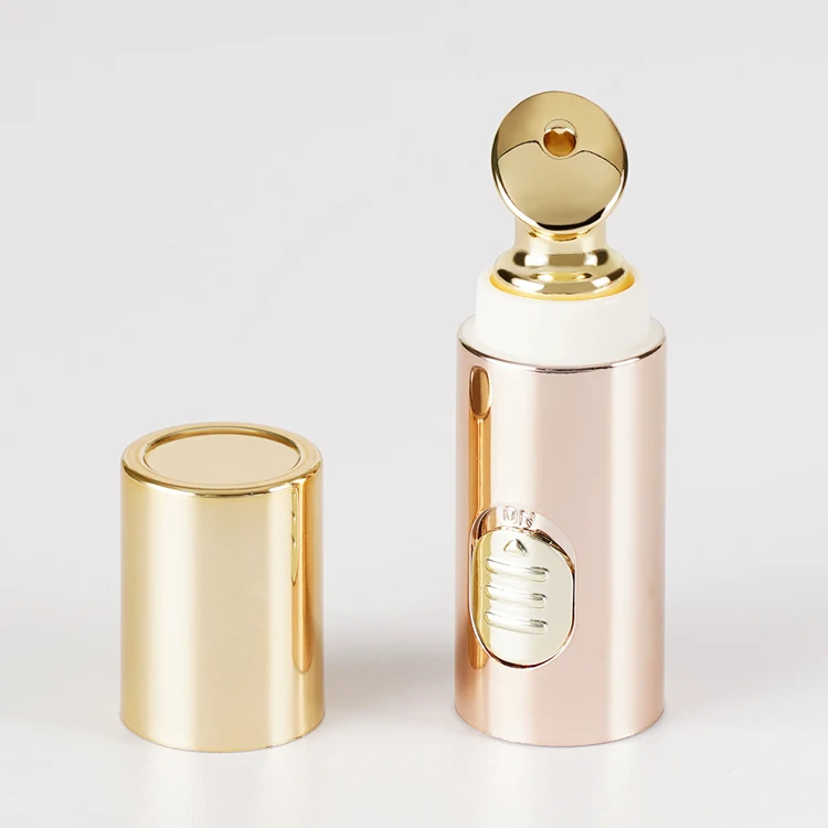 15ml Empty Plastic Cosmetic Essence Cream Tube Packaging  Container Tube Massage Eye Cream Tube With  Zinc Alloy Head