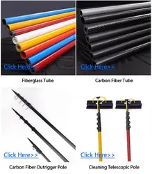 fiberglass telescopic antenna pole telescopic poles 7m strong telescopic pole for Saw & Pruner