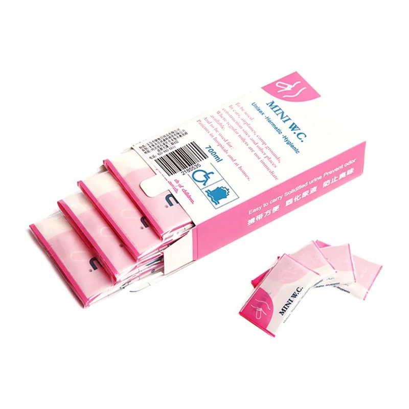 Outdoor emergency urinate bag disposable urinal bag emergency portable car urinal bag