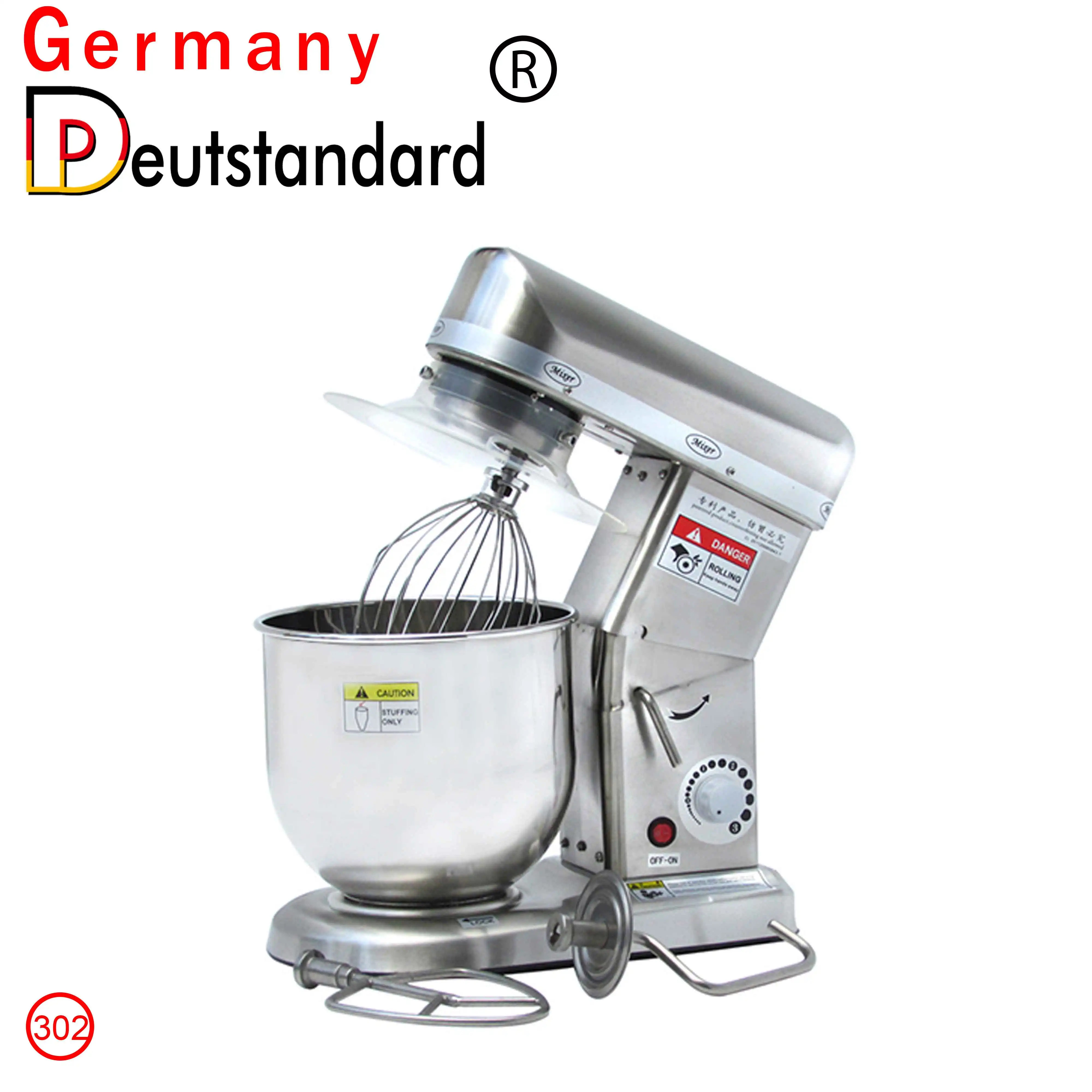 7 liter stainless steel commercial  food mixer with factory price