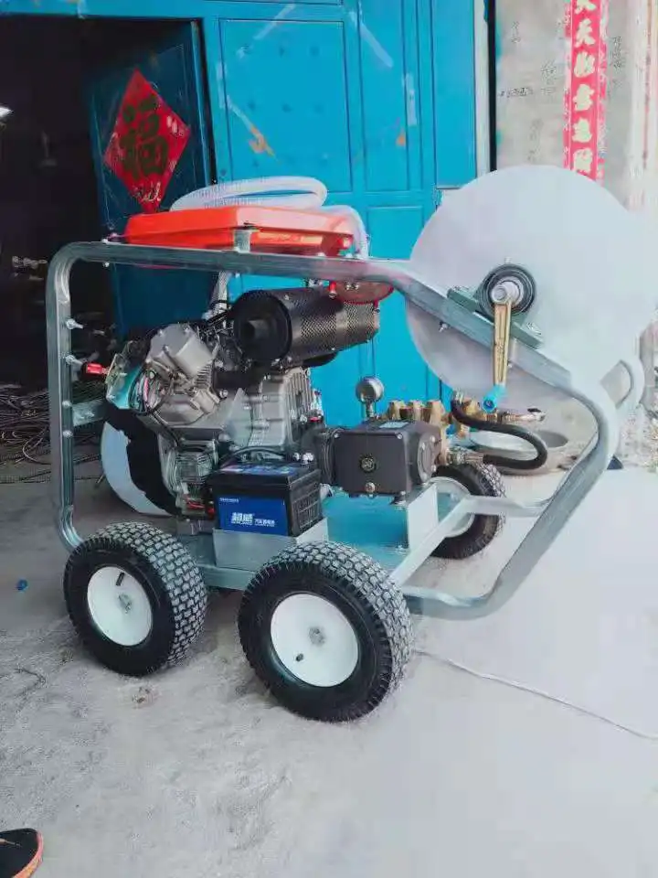180 Bar Heavy Duty Gasoline High Pressure Washer 7HP Petrol Engine High Pressure Cleaner