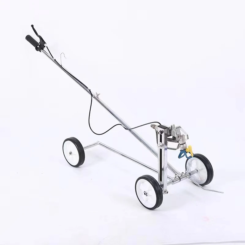Multifunctional Road Line Marking Machine With High Pressure Airless Sprayer Sports Line Marking Machine