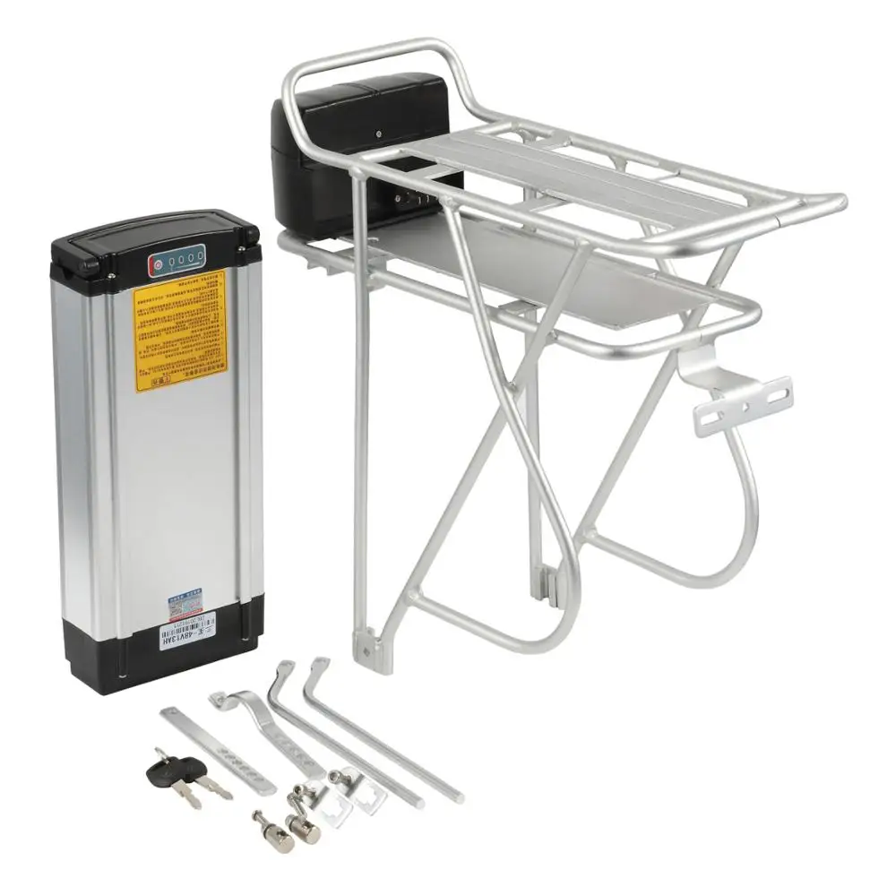 High Quality Dual-Drive Electric Bike Kit with Powerful Rear Rack Battery