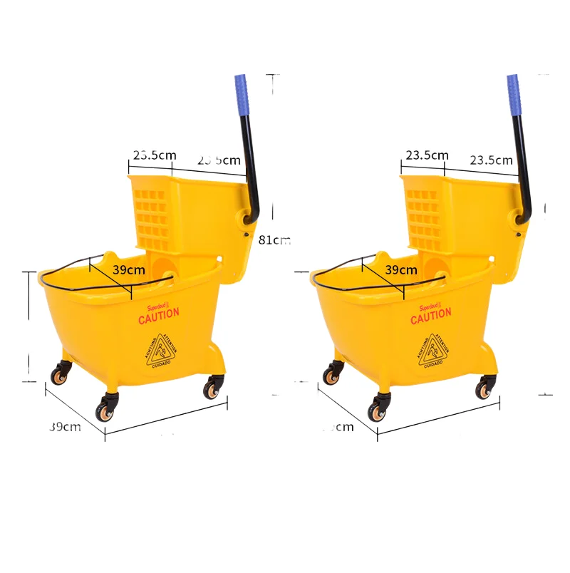 Cleaning Water Squeezing Car Squeeze Bucket Cleaning Car Hotel Household Commercial