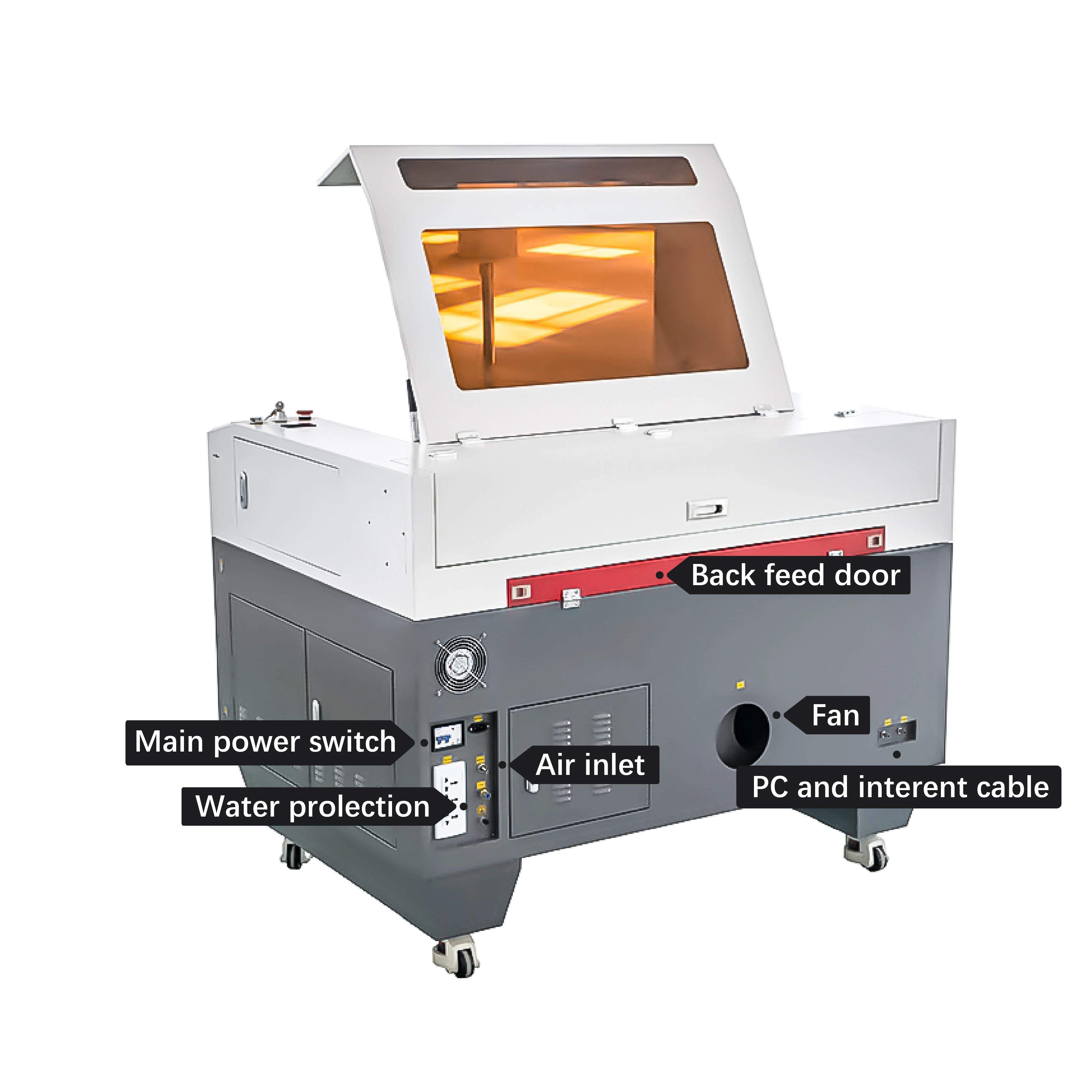 China Hot Sale 6040 9060 1390 1610 Laser Cutting Machine 80w 100w 130w 150w CO2 Laser Engraving Machine Nonmetal Laser Cutter