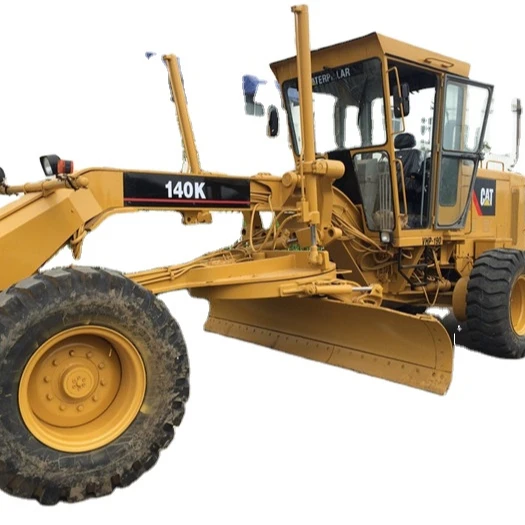 Землеройная техника автогрейдер caterpillar 140K оригинальный Caterpillar недорогие б/у автогрейдеры