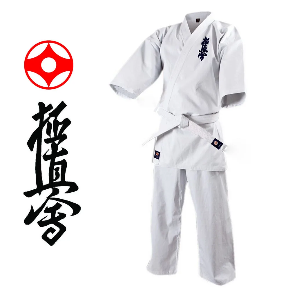 White Kyokushinkai Karate Kimono manufacturer uniform