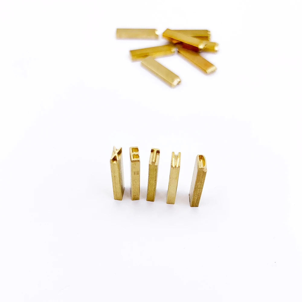Good Quality Cooper Letters for Hot Foil Stamping & Solid Ink Roller MY-380 Coder Machine