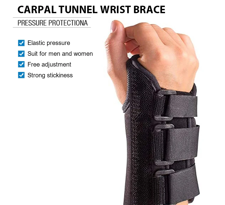 Breathable Training Hand Wrist Belt Fixed Splint Support Wrist Protector Carpal Tunnel Wrist Brace
