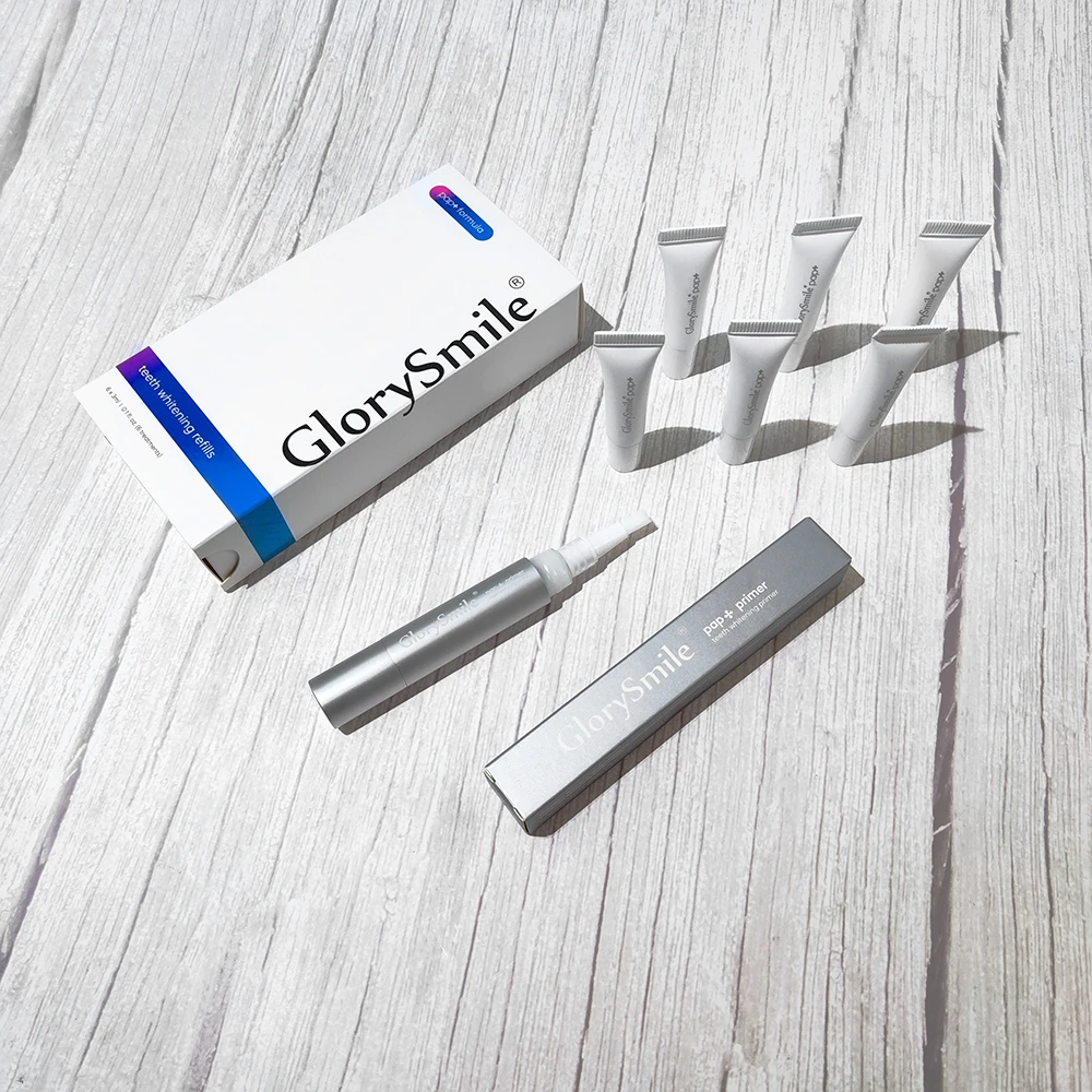 Glorysmile Professional Dental Bleaching Kit 32 LED Purple Whitening Light Teeth Whitening Kits