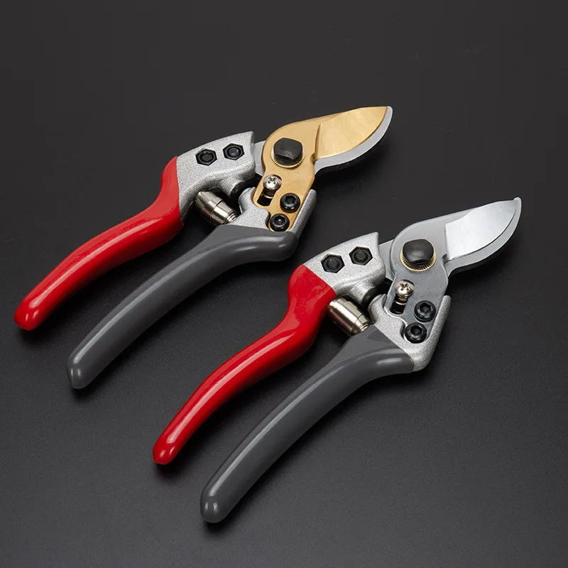 
Anti-slip Grip garden hand pruner fruit tree thick branch scissors Manual Bypass Pruning Scissors 