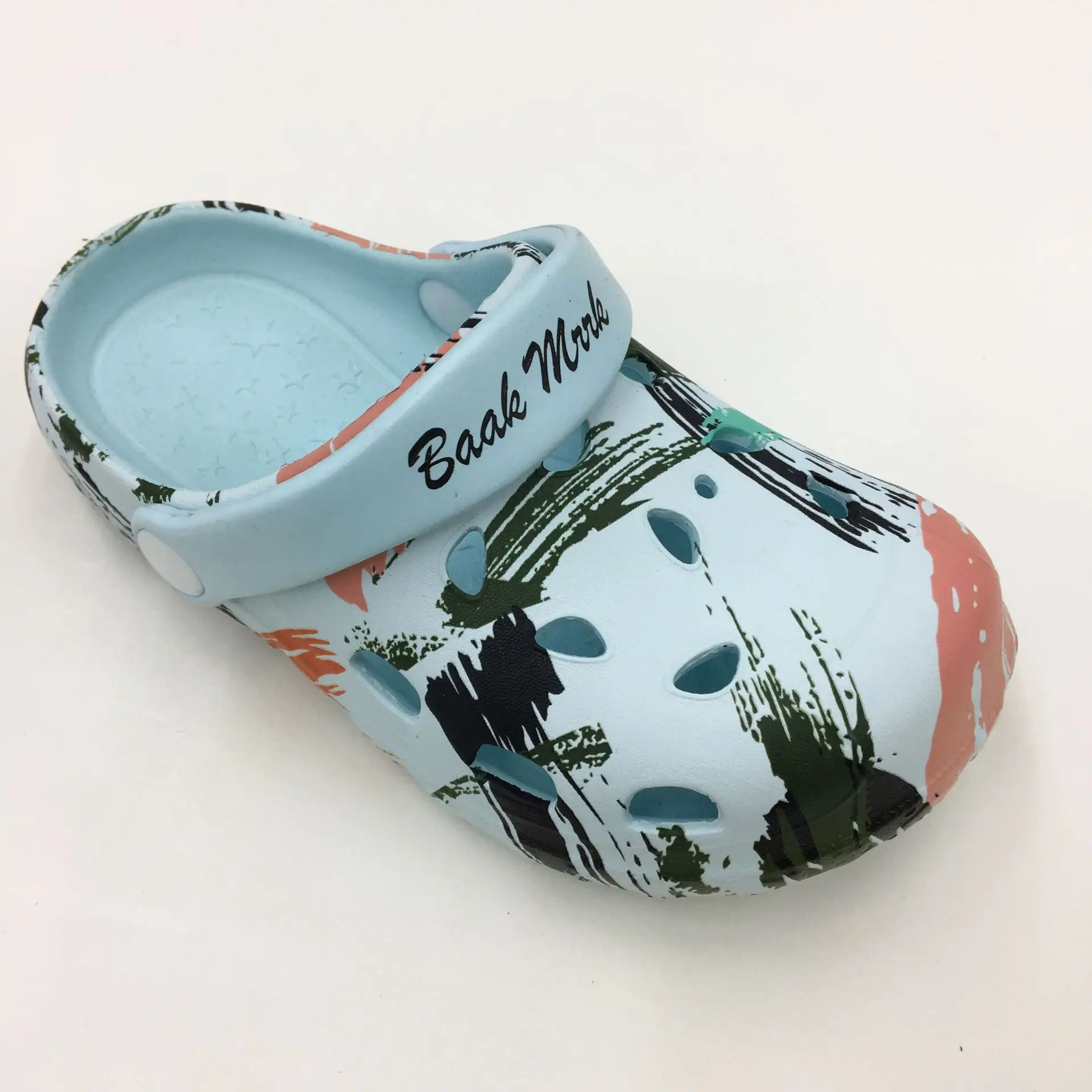 New camouflage baby slippers indoor house slippers for kids wholesale kids slippers