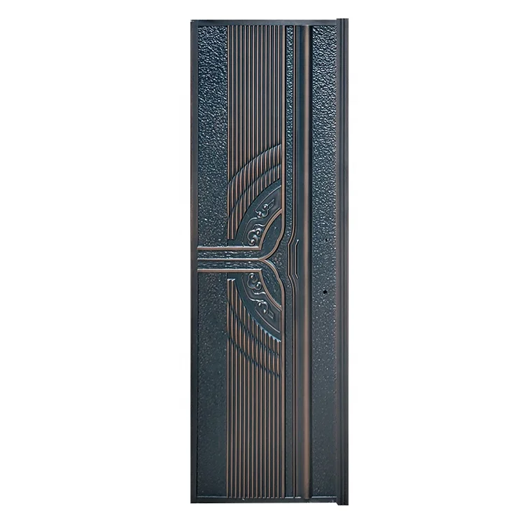 China Manufactured Wholesale Front Turkish Armored Doors Modern Lock Black Security Aluminum Door Lock With Handle For Houses