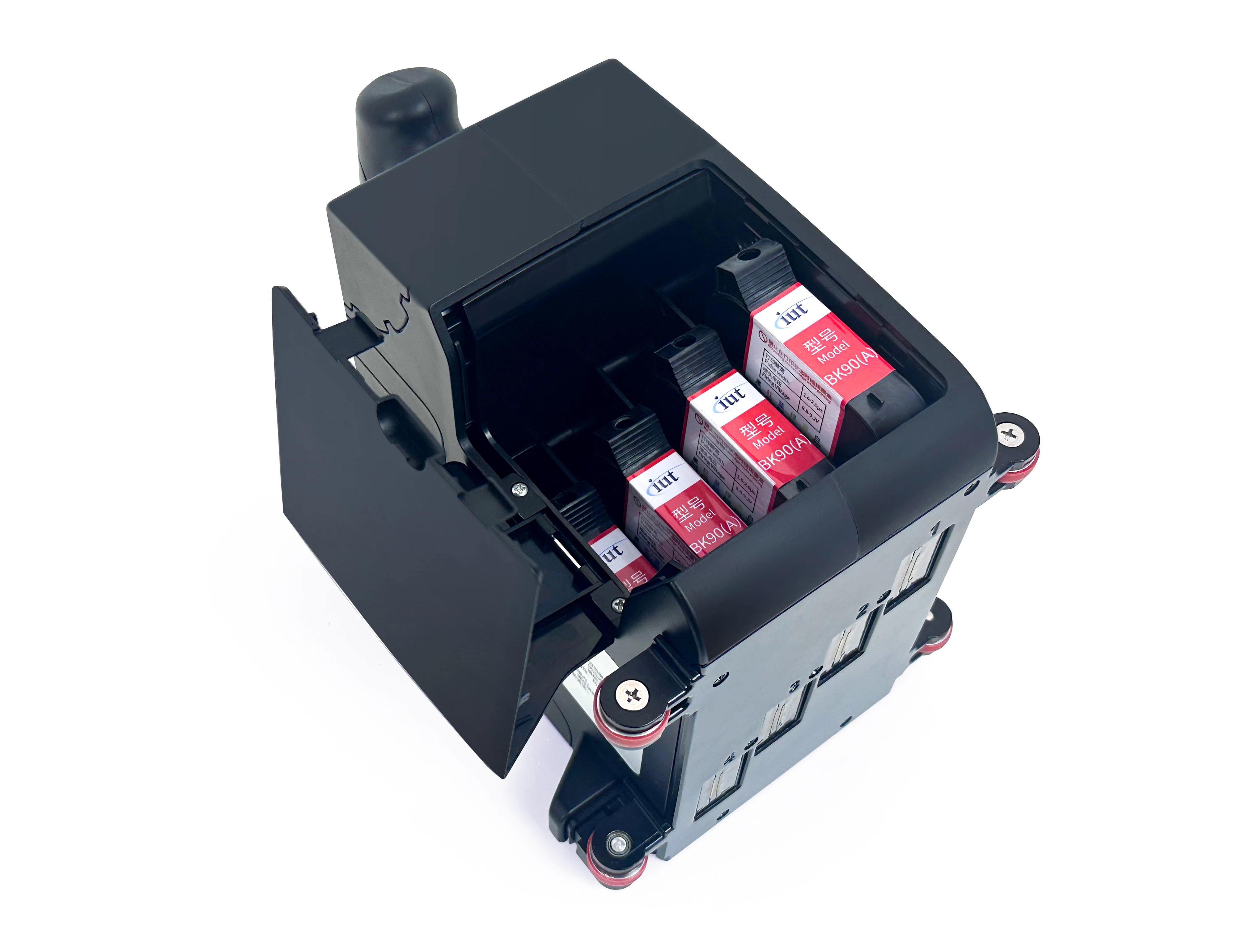 100 Mm Wide Format Handheld Inkjet Solvent Ink Date/Logo/Image/Qr Tij Batch Code Printer For Carton Box