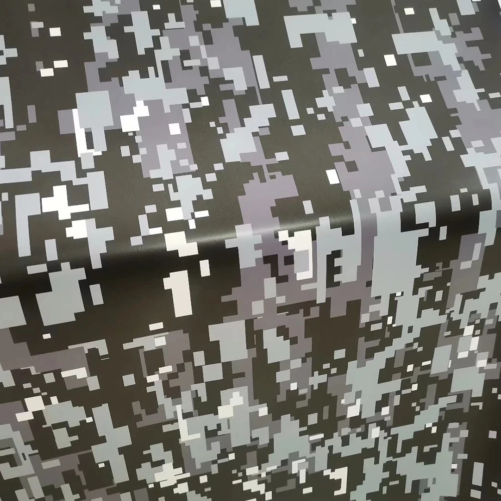 WRAPMASTER 1.52*30m Grey Digital Camo Vinyl Foil Auto Protection Film Sticker Bomb Vinyl Wrap Car Sticker Dropshipping