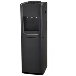 Vertical Hot Cold Warm 3 Taps Compressor cooling Water Dispenser YLR-2-5-V93BLB black water cooler with refrigerator