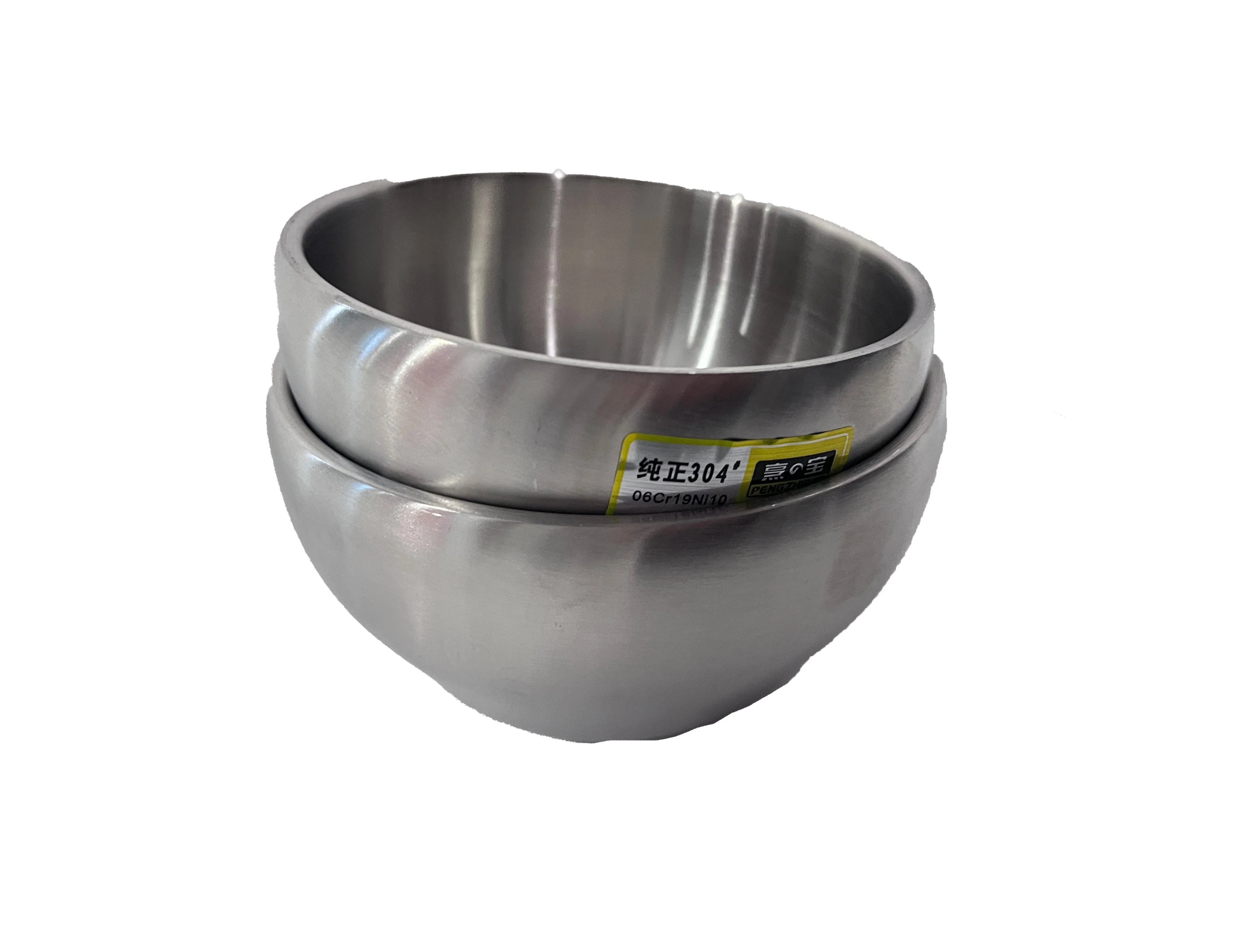 Cooking Treasure 304 Extra Thick Sanded Bowl Stainless Steel Multi functional Bowl Durable and Durable