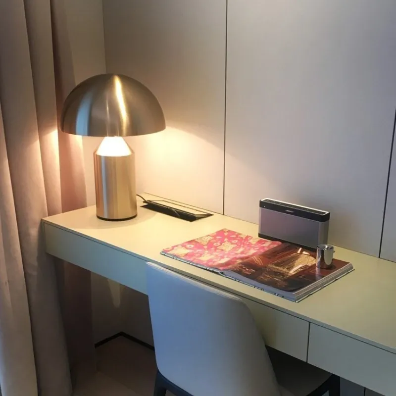 Modern Mushroom Lampade Da Tavolo Warm Bedroom Desk Light Home Table Lamps Luxury Decorative Light