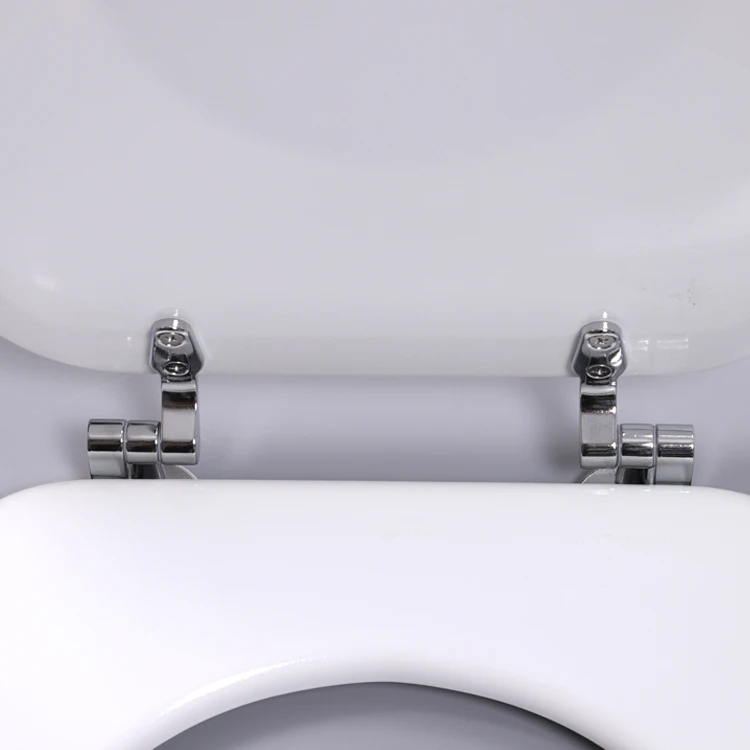 Bofan 18inch Molded bargains round wood Customized grey green black silver color fashion PU elegant toilet seat