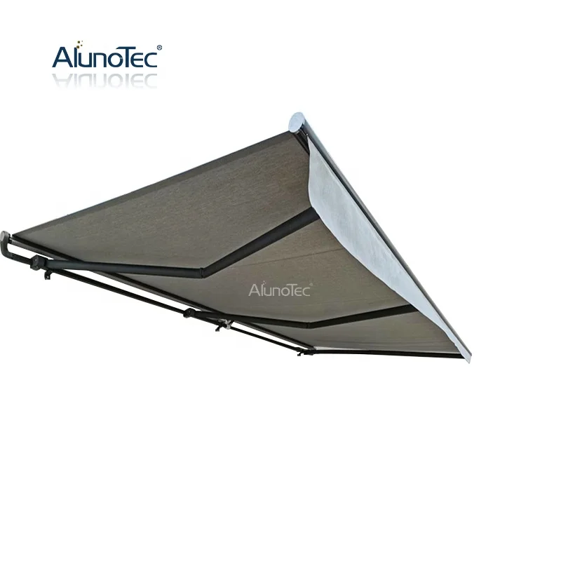 OEM/ODM Durable Soild Fabric Customized Garden Retractable Awnings Full Motorized Cassette Awning
