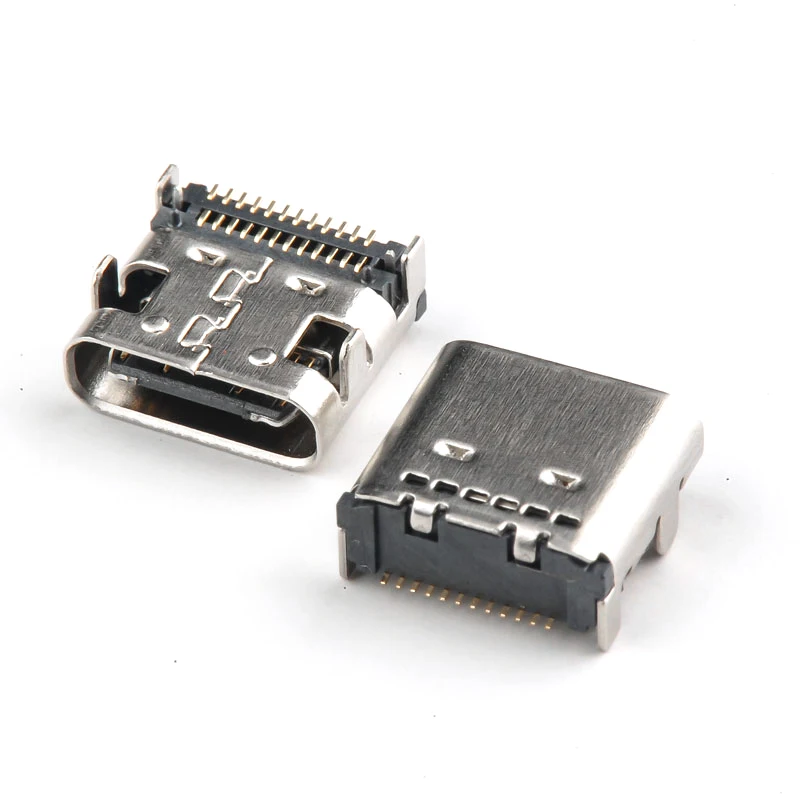 Free Sample Male/Female usb 3.0panel mountip 67 usb connector 24pin 4pin solder usb type c connector