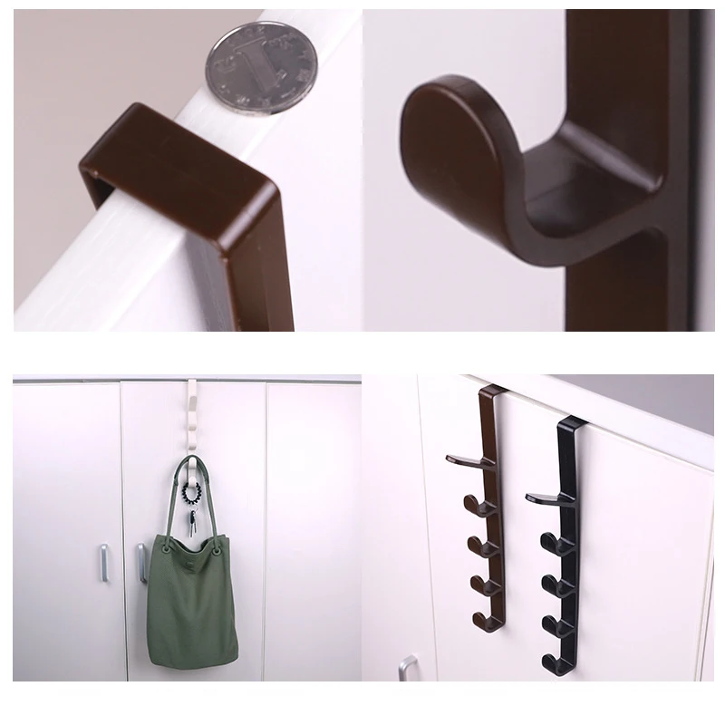 higher quality factory direct selling door Hooks Rack Organizer for Hanging Coat,Hat,Towel,Bag