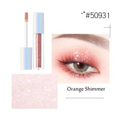 KAN 4 Color Liquid Pigment Eye shadow Ocean Light Waterproof Glitter Shimmer Highlighter Brighten Makeup Liquid Eye Shadow