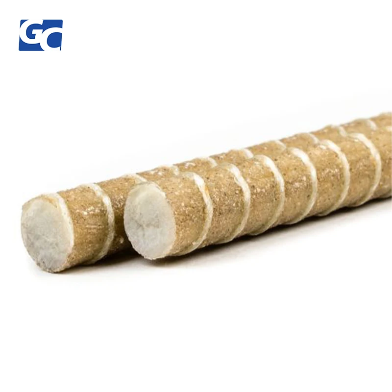 GRECHO Threaded Fiberglass Rebar Carbon Basalt Fiber FRP Rebar For Concrete