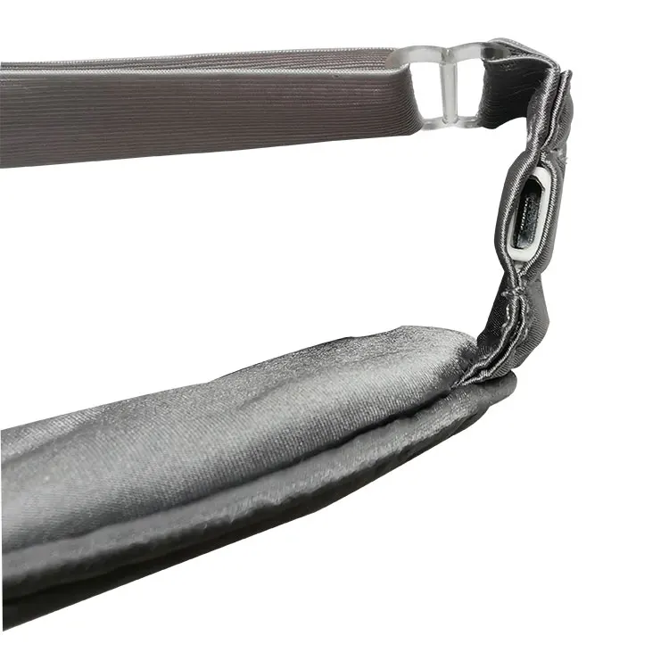 Pure Silk Temperature Adjustable Electric Heated Graphene Sleeping Eye Mask factory supply