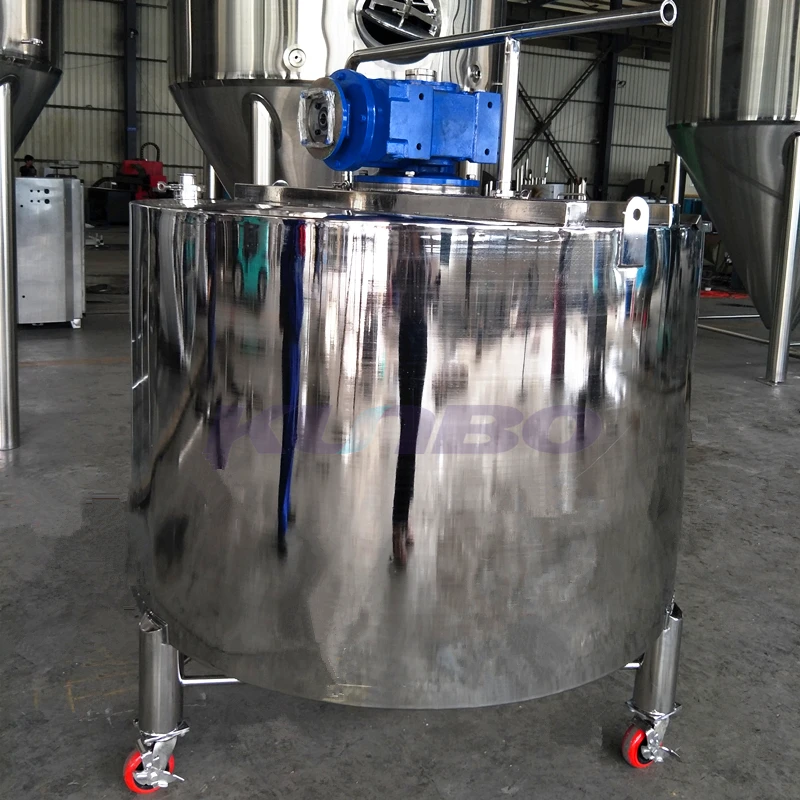  Бак смесителя KUNBO 1000L из нержавеющей стали с