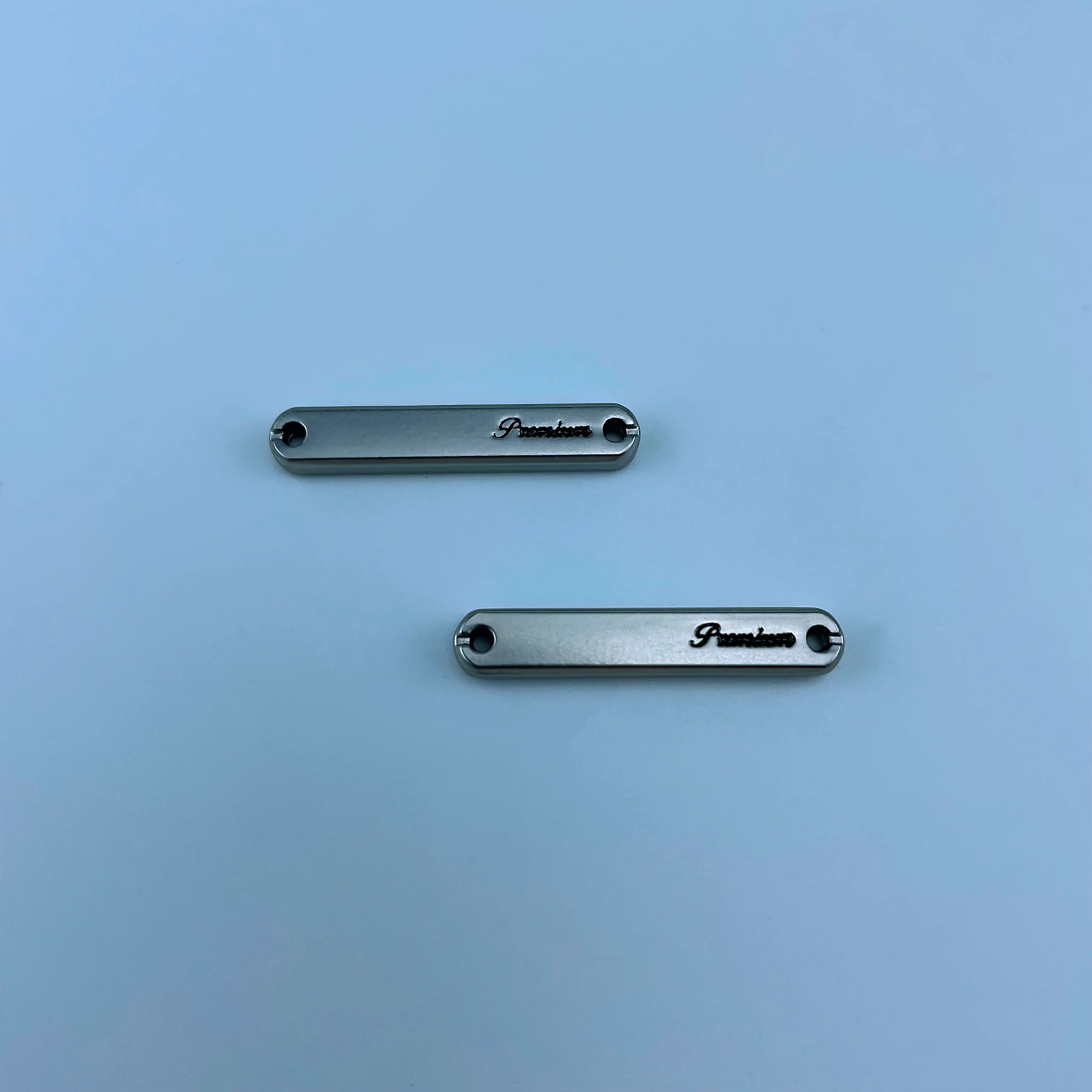 Alloy Metal plates label badge crinoline tag pins for clothes trimming and sewing accessories custom buttons