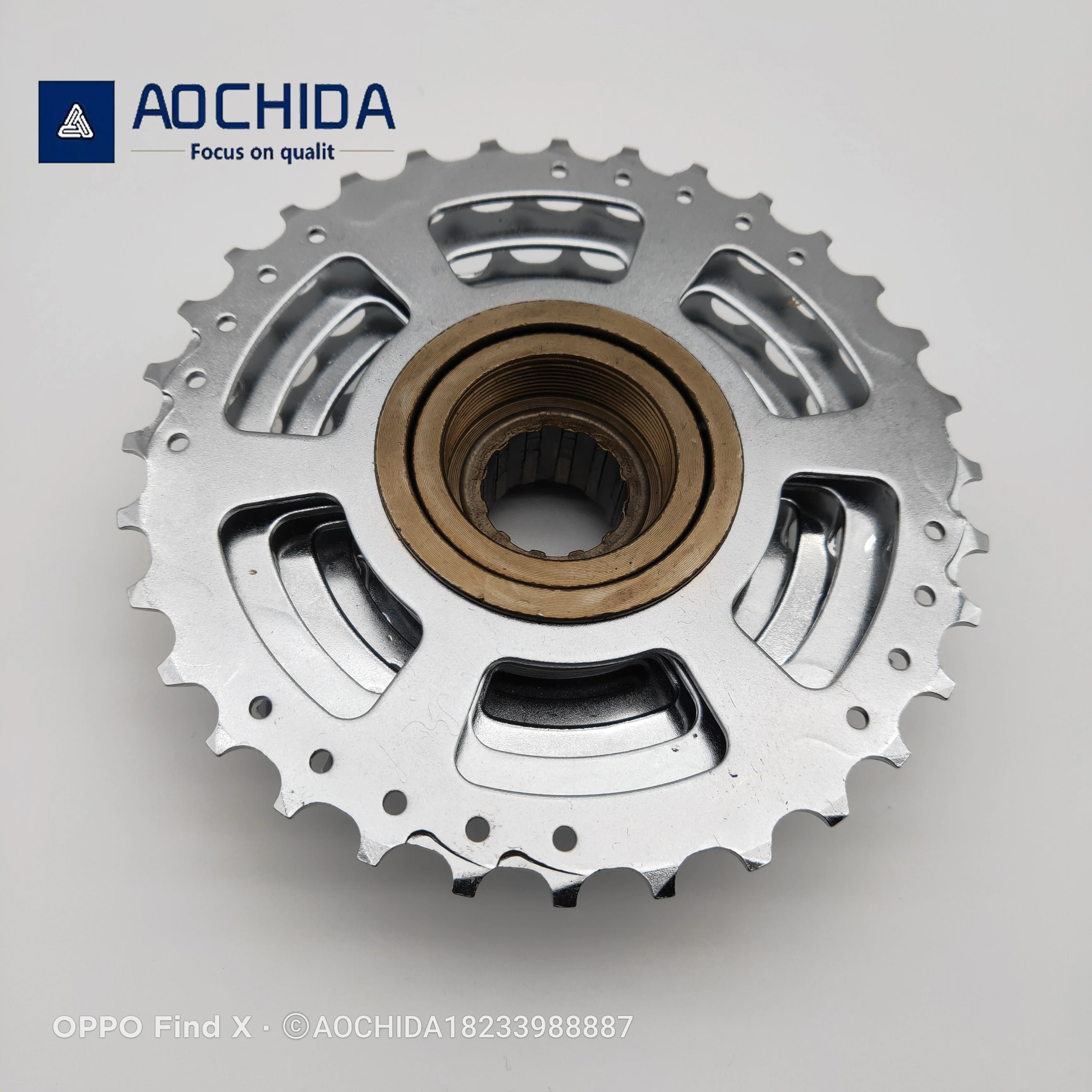 13t-32t rotary positioning electroplating bicycle free wheel highway bicycle high quality bicycle flywheel 8-speed bright color