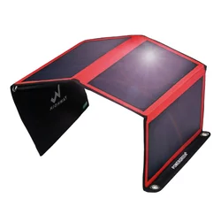 PowerGreen Electric Bike Solar Charger 21W Solar Panel Mobile Phone Solar Battery Folding Power Bnak